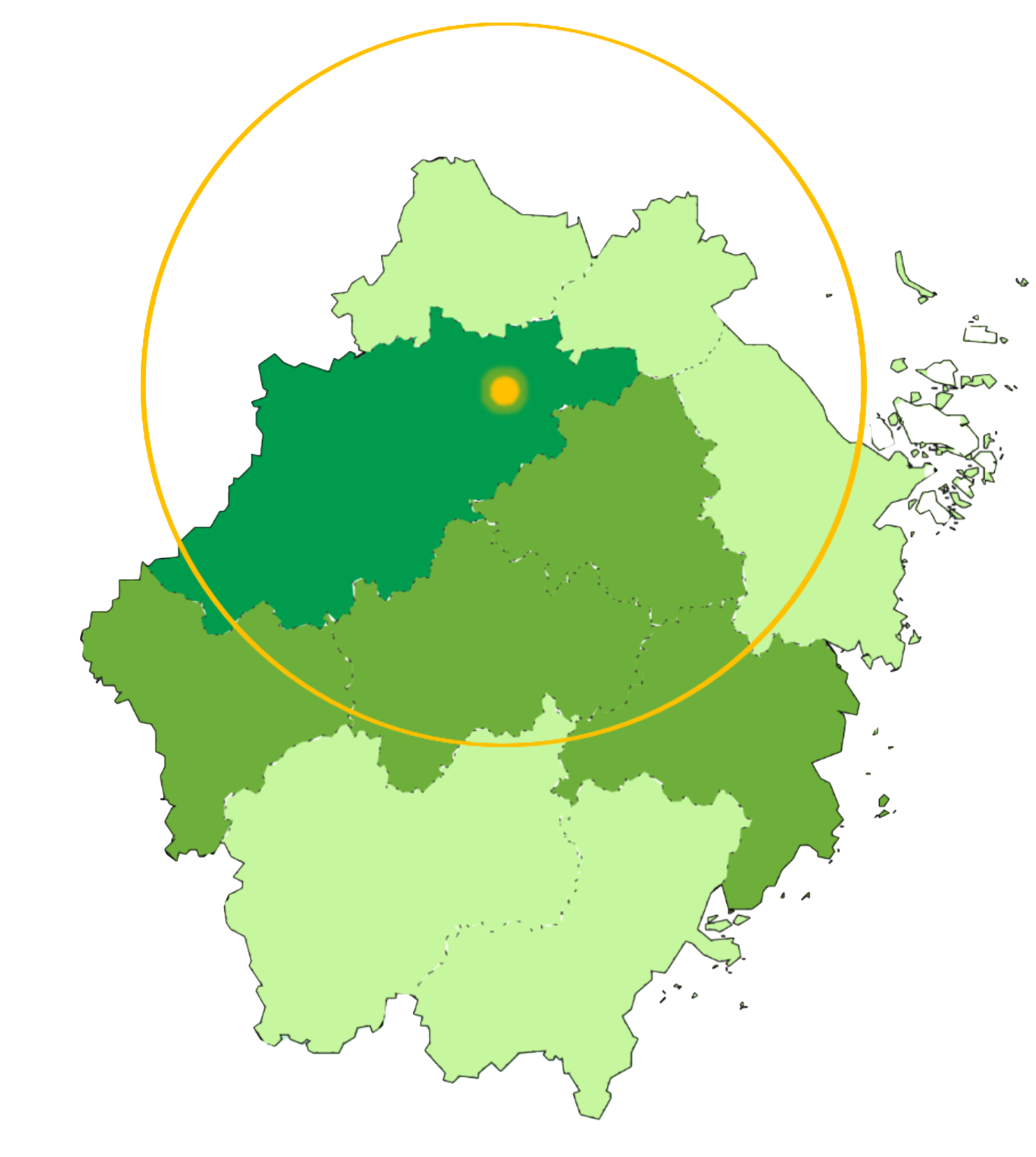 贝蓓儿童康复指导中心浙江省分布图